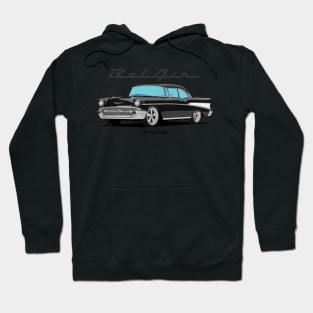 57 Bel Air Black Hoodie